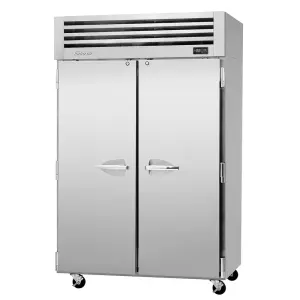 Turbo Air PRO-50R-N 51 3/4" Two Section Reach In Refrigerator, (2) Left/Right Hinge Solid Doors, 115v