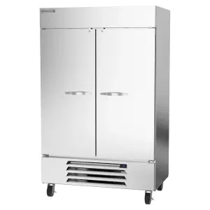Beverage-Air HBR49HC-1 52" Two Section Reach In Refrigerator, (2) Left/Right Hinge Solid Doors, 115v