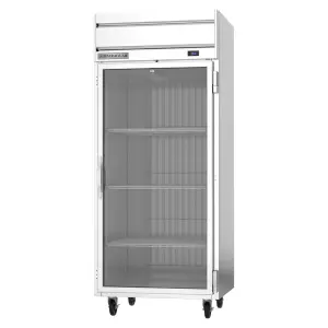 Beverage-Air HR1WHC-1G 35" One Section Reach In Refrigerator, (1) Right Hinge Glass Door, 115v