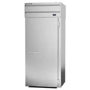 Beverage-Air PRT1HC-1AS 33" One Section Roll Thru Refrigerator, (2) Right Hinge Solid Doors, 115v