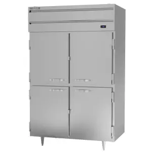 Beverage-Air PR2HC-1AHS 52" Two Section Reach In Refrigerator, (4) Left/Right Hinge Solid Doors, 115v