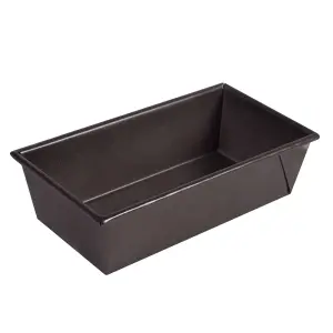 Winco HLF-150 1 1/2 lb Loaf Pan - 8 1/2"L x 4 1/2"W x 2 3/4"D, Aluminized Steel