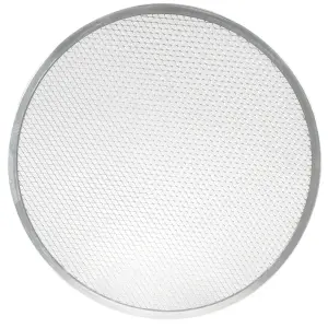 Winco APZS-14 14" Seamless Pizza Screen, Aluminum