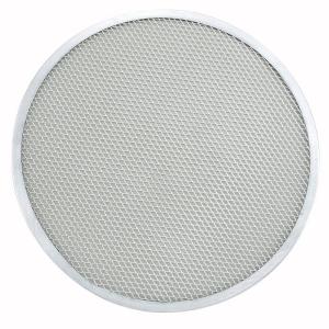Winco APZS-16 16" Seamless Pizza Screen, Aluminum