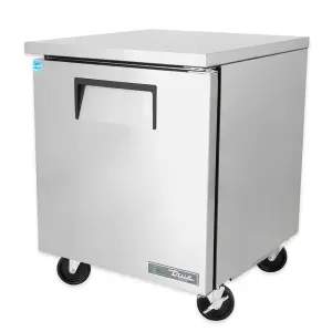 True TUC-27F-HC 28" W Undercounter Freezer w/ (1) Section & (1) Right Hinge Door, 115v