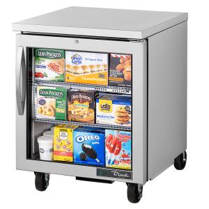 True TUC-27FG-HC~FGD01 27 5/8" Undercounter Freezer w/ (1) Section, (1) Door, 115v