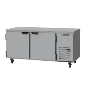 Beverage-Air UCF67AHC 67" W Undercounter Freezer w/ (2) Section & (2) Door, 115v
