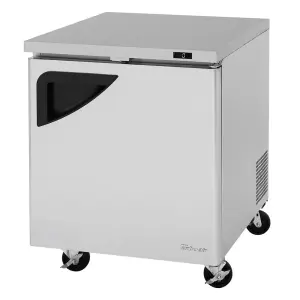 Turbo Air TUF-28SD-N 27 1/2" W Undercounter Freezer w/ (1) Section & (1) Door, 115v