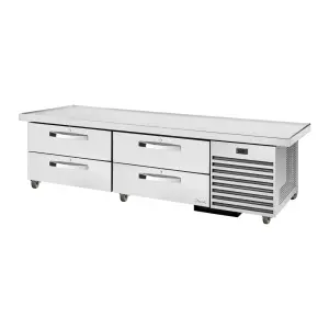 True TRCB-79-86-HC~SPEC3 86 1/4" Chef Base w/ (4) Drawers - 115v