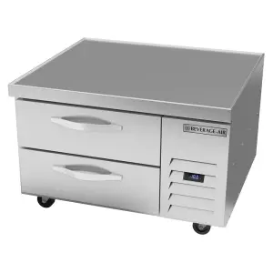 Beverage-Air WTFCS36HC 36" Hydrocarbon Series Chef Base Freezer w/ (2) Drawers - 115v