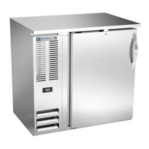 Beverage-Air BBN36HC-S 36" Bar Refrigerator - 1 Swinging Solid Door, Stainless, 115v