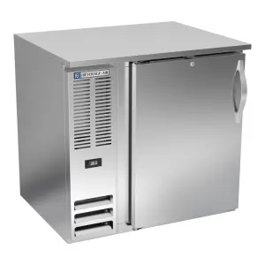 Beverage-Air BB36HC-S 36" Bar Refrigerator - 1 Swinging Solid Door, Stainless, 115v