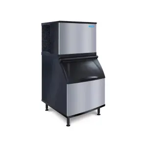 Koolaire KDT0500W/K400 533 lb KDT Series Full Cube Ice Machine w/ Bin - 365 lb Storage, Water Cooled, 115v