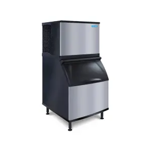 Koolaire KYT0500W/K400 560 lb KYT Series Half Cube Ice Machine w/ Bin - 365 lb Storage, Water Cooled, 115v
