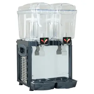 Lancer Refrigerated Drink Dispenser w/ (2) 3 gal Bowls, Pre Mix, 115v (85-11112A-GRY)