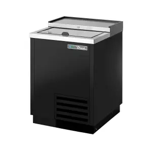 True TD-24-7-HC 24" Forced Air Bottle Cooler - Holds (108) 12 oz Bottles, Lid Lock, 115v