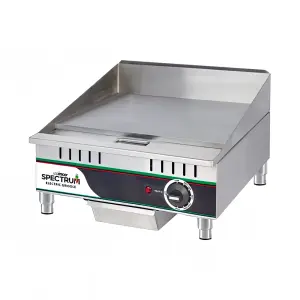 Winco EGD-16M 16" Electric Griddle w/ Manual Controls - 1/2" Steel Plate, 120v