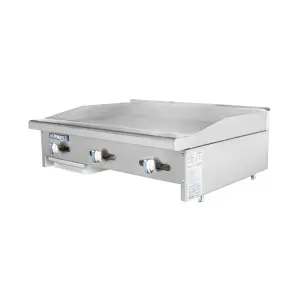 Turbo Air TAMG-36 36" Gas Griddle w/ Manual Controls - 3/4" Steel Plate, Convertible