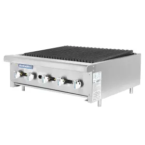Turbo Air TARB-30 30" Gas Charbroiler w/ Cast Iron Grates, Liquid Propane