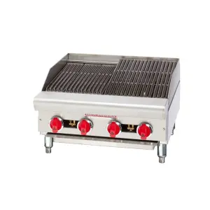 American Range ARSRB-24 24" Gas Charbroiler w/ Cast Iron Grates - Liquid Propane