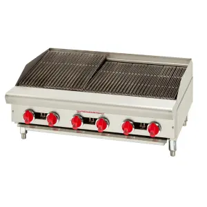 American Range ARSRB-36 36" Gas Charbroiler w/ Cast Iron Grates - Liquid Propane
