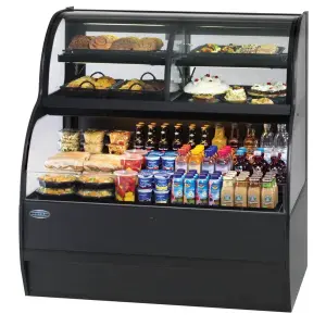 Federal Industries SSRC-5052 50" Dual Service Dual Temperature Merchandiser