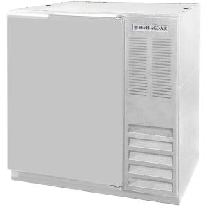 Beverage-Air BB36HC-1-S-WINE 36" Stainless Steel Underbar Height Solid Door Back Bar Wine Refrigerator