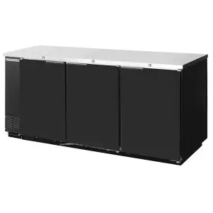 Beverage-Air BB78HC-1-B-WINE 79" Black Counter Height Solid Door Back Bar Wine Refrigerator