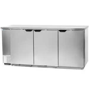 Beverage-Air BB94HC-1-S-WINE 95" Stainless Steel Counter Height Back Bar Wine Refrigerator