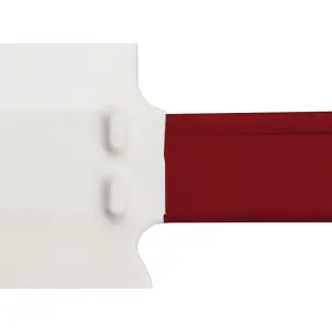 Winco PSH-10 10 1/2" Scraper, Heat Resistant to 600 F, Silicone