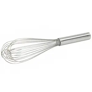 Winco PN-12 12" Piano Wire Whip, Stainless Steel