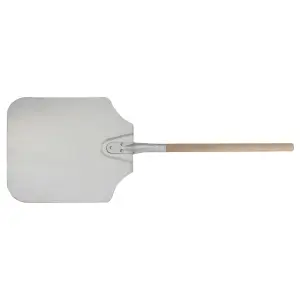 Winco APP-18L 36" Pizza Peel w/ 18" x 16" Aluminum Blade, Wood Handle