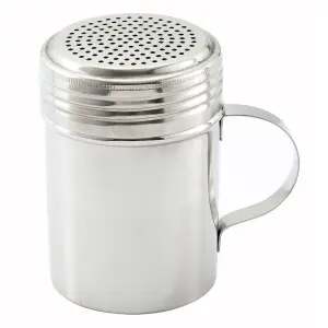 Winco DRG-10 10 oz Dredge w/ Handle, Stainless