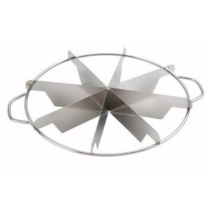 Winco SCU-8 8 Cut Pie Cutter, Stainless Steel