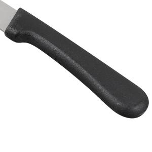 Winco K-85P Jumbo Steak Knife w/ 5" Blade & Plastic Riveted Handle